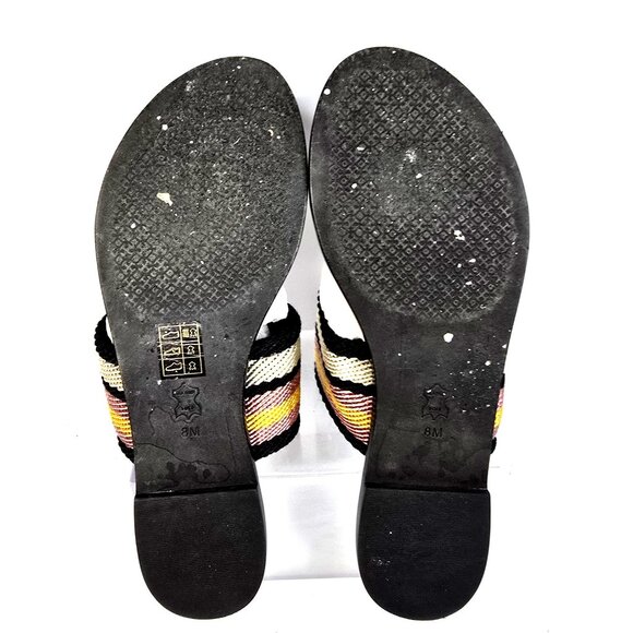 Tory Burch Zoey Tan Leather Ballet Sandals Women's Size 8M - Picture 5 of 8